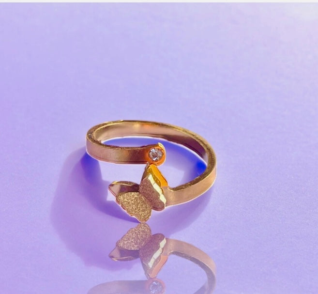 Summer Gold Butterfly Set